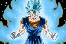 GT Goku SSJ Blue GIF by VegitoGTX on DeviantArt
