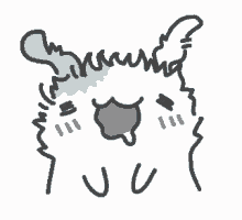 Capoo Bug Cat GIF - Capoo Bug Cat Messy Hair GIFs