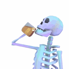 Skeleton Tea GIF - Skeleton Tea GIFs