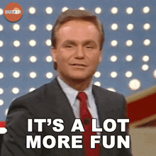 It'S A Lot More Fun Buzzr GIF - It'S A Lot More Fun Buzzr It'S Much More Enjoyable GIFs