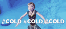 frozen cold