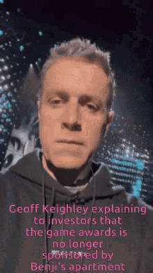 The Game Awards Geoff Keighley GIF - The Game Awards Geoff Keighley Benji GIFs