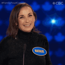 Clapping Hands Natalie GIF - Clapping Hands Natalie Family Feud Canada GIFs