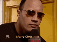 The Rock Merry GIF - The Rock Merry Christmas GIFs