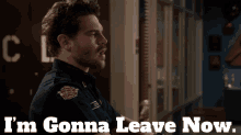 Station19 Jack Gibson GIF - Station19 Jack Gibson Im Gonna Leave Now GIFs