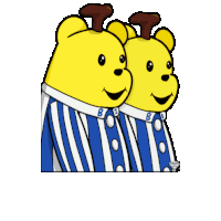 Bananas In Pyjamas Twins Sticker