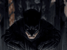 Batman Raining GIF - Batman Raining Serious GIFs
