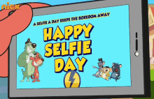 Happy Selfie Day Colonel GIF
