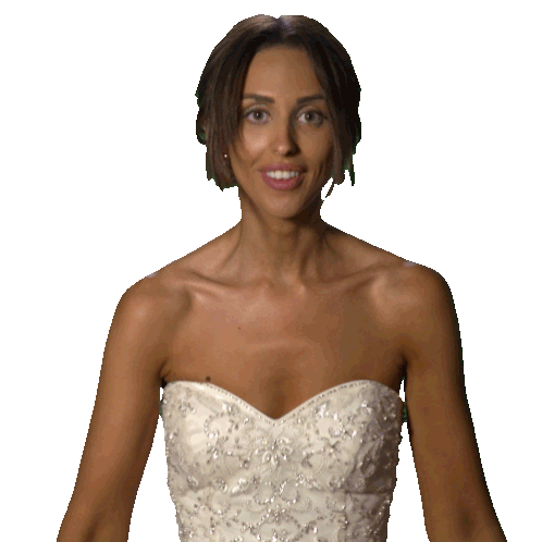 Excited Lizzie Sticker - Excited Lizzie Married At First Sight Stickers