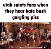 Utah Saints Kate Bush GIF - Utah Saints Kate Bush Gurgling Piss GIFs