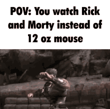 12oz Mouse Rick And Morty Yes GIF - 12oz Mouse Rick And Morty Yes GIFs