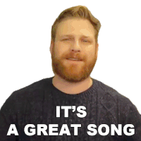 Its A Great Song Grady Smith Sticker - Its A Great Song Grady Smith Its An Amazing Song Stickers