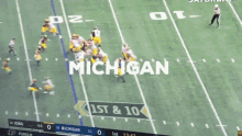 Michigan Recovers Michigan GIF - Michigan Recovers Michigan Fumble Recovery GIFs