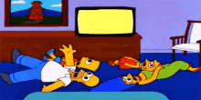 Convulsion Flashing GIF - Convulsion Flashing The Simpsons GIFs