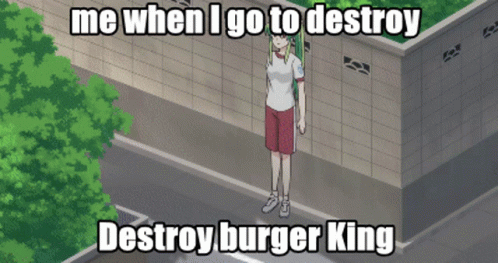 Anime burger king Memes  GIFs  Imgflip