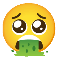 Combination Emoji Crying Sticker