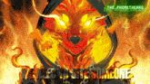 a poster for the prometheans shows a fire wolf