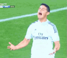 James Rodriguez Maldicion GIF - James Rodriguez Real Madrid Hp GIFs