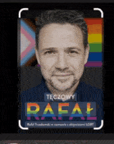 a man with a beard is featured on the cover of rafael