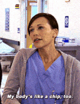 Parks And Rec Ann Perkins GIF - Parks And Rec Ann Perkins My Bodys Like A Chip Too GIFs