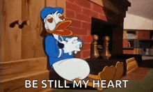 Donald Duck In Love GIF