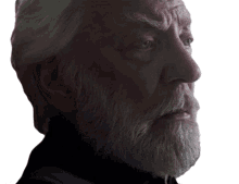president snow donald sutherland the hunger games mockingjay part2 confused what was that