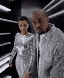 Who'S There GIF - Kanye West Kim Kardashian Vogue GIFs