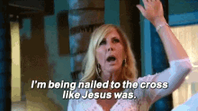 Real Housewives Fight GIF - Real Housewives Fight Nailed It To The Cross GIFs