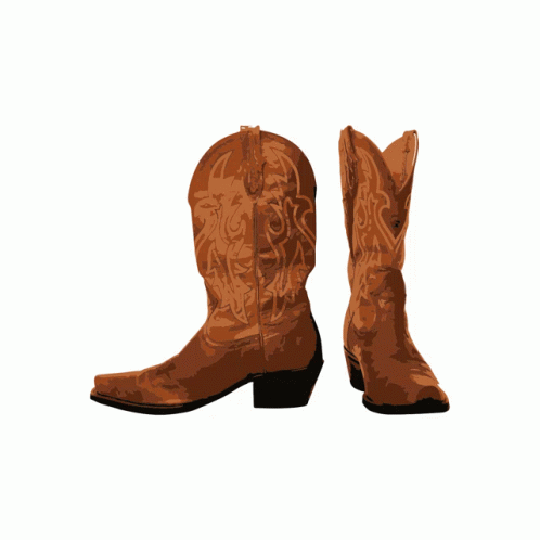 Cowboy Boots Boots Sticker - Cowboy Boots Boots Boots Knocking ...