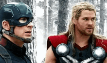 Captain America Thor GIF - Captain America Thor GIFs