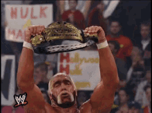 Hulk Hogan Championship GIF - Championship Champions Hulk Hogan GIFs