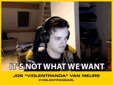 Its Not What We Want Jos Van Meurs GIF - Its Not What We Want Jos Van Meurs Violent Panda GIFs