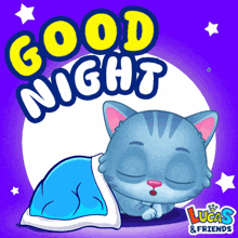 Good Night Goodnight GIF - Good Night Goodnight Good Night Cat GIFs