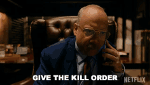 Give The Kill Order Nathan GIF - Give The Kill Order Nathan Gunpowder Milkshake GIFs