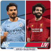 Manchester City F.C. Vs. Liverpool F.C. Pre Game GIF - Soccer Epl English Premier League GIFs