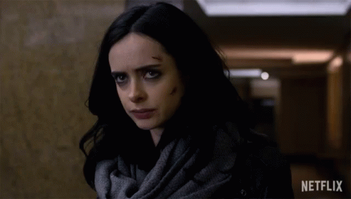 krysten ritter eye roll gif