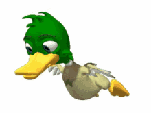 Duck Flying GIF - Duck Flying Omw GIFs