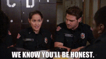 Station19 Andy Herrera GIF - Station19 Andy Herrera We Know Youll Be Honest GIFs