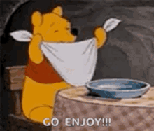 Pooh Hungry GIF - Pooh Hungry Lunch GIFs