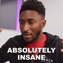 Absolutely Insane Marques Brownlee GIF - Absolutely Insane Marques Brownlee Super Crazy GIFs