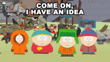 Come On Kyle Broflovski GIF - Come On Kyle Broflovski Eric Cartman GIFs
