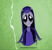 a cartoon drawing of a ghost with a broken heart