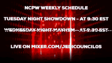 Ncpw Ncpw Live GIF - Ncpw Ncpw Live Weekly Schedule GIFs