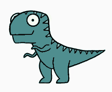 trex dinosaur dinosauro cute happy