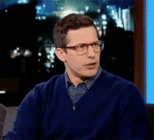 Confused GIF - Awkward Laughter Andy Samberg Laughing GIFs