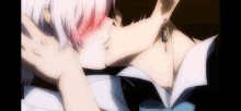kiss anime anime pfp