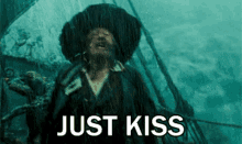 Just Kiss GIF - Just Kiss Barbosa GIFs