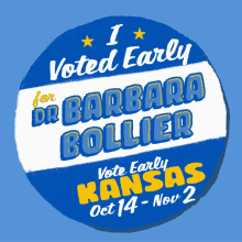 I Voted Early Vote Early Kansas GIF