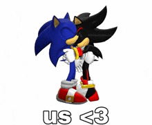 Sonic X Shadow Sonic The Hedgehog GIF