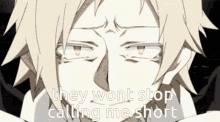 Kagerou Project They Wont Stop Calling Me Short GIF - Kagerou Project They Wont Stop Calling Me Short GIFs